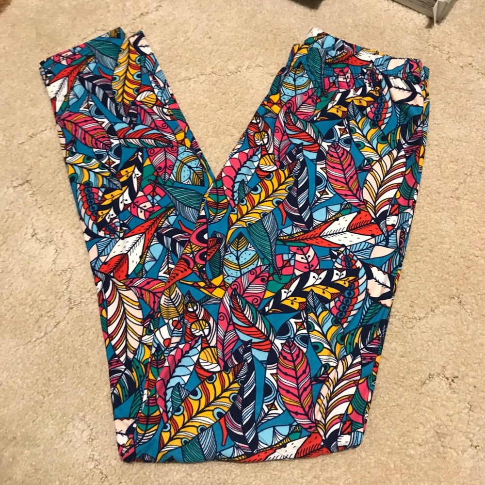 Agnes & Dora small/medium feather leggings
